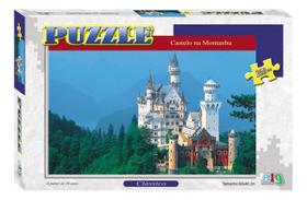 Puzzle 260 Peças Castelo Na Montanha - Nig Brinquedos