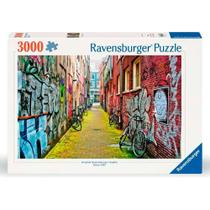 Puzzle 3000 peças Arte na Rua - Importado - Ravensburger