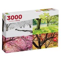 Puzzle 3000 Peças Cerejeiras Nas Quatro Estações