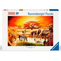 Puzzle 3000 Peças Savana Masai - Importado - Ravensburger Puzzle 3000 Peças Savana Masai - Importado - Ravensburger