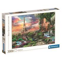 Puzzle 3000 peças Sonho Parisiense - Clementoni 33550 Puzzle 3000 peças Sonho Parisiense - Clementoni 33550