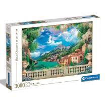 Puzzle 3000 Peças Terraço Exuberante - Clementoni - Imp. 33553 Puzzle 3000 Peças Terraço Exuberante - Clementoni - Imp. 33553