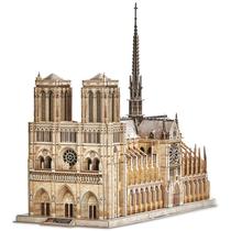 Puzzle 3D CubicFun Notre Dame de Paris 293 peças para adultos Puzzle 3D CubicFun Notre Dame de Paris 293 peças para adultos