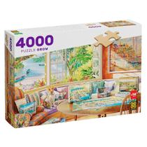 Puzzle 4000 Peças Minha Casa E Meus Puzzles - Grow