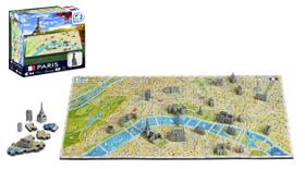 Puzzle 4D Cityscape Mini Paris - 166 Peças com Pôster