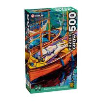 Puzzle 500 peças Barcos Impressionistas - Grow