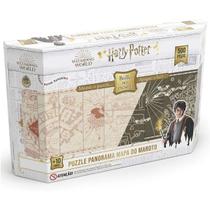 Puzzle 500 pecas panorama harry potter - brilha no escuro