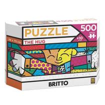 Puzzle 500 peças Panorama Romero Britto The Hug