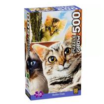 Puzzle 500 Peças Selfie Cats - Grow
