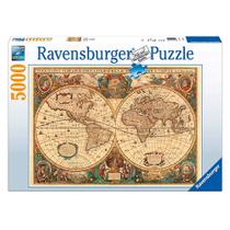 Puzzle 5000 peças Mapa do Mundo Antigo - Ravensburger - Imp
