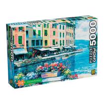 Puzzle 5000 peças Vista em Portofino - Grow