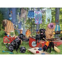 Puzzle 550 peças para adultos Bob Giordano Camping Labs Puzzle 550 peças para adultos Bob Giordano Camping Labs