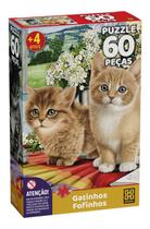 Puzzle 60 Peças Gatinhos Fofinhos Grow Puzzle 60 Peças Gatinhos Fofinhos Grow