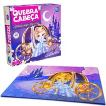 Puzzle 60 Peças Quebra Cabeça Infantil Cinderela Puzzle 60 Peças Quebra Cabeça Infantil Cinderela