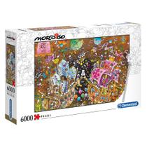 Puzzle 6000 peças O Beijo - Mordillo - Clementoni 36527 Puzzle 6000 peças O Beijo - Mordillo - Clementoni 36527