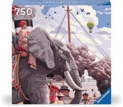 Puzzle 750 Peças Volta ao Mundo em 80 Dias Ravensburger 12001201