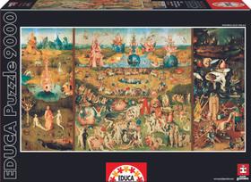 Puzzle 9000 peças O Jardim das Delícias - Educa 14831
