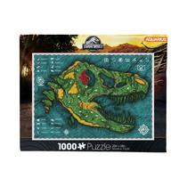Puzzle AQUARIUS Jurassic World Map 1000 peças