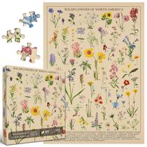 Puzzle BBOLDIN Vintage Wildflowers 1000 peças para adultos