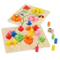 Puzzle Board, brinquedo de categorização de cores para educação infantil