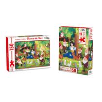 Puzzle Branca de Neve 150 Peças - Pais e Filhos Puzzle Branca de Neve 150 Peças - Pais e Filhos