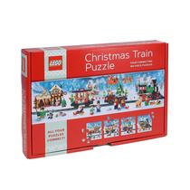 Puzzle Chronicle Books Lego Christmas Train 100 peças x4
