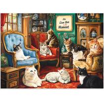 Puzzle Ciavotie Cats Home 500 peças para adultos e crianças Puzzle Ciavotie Cats Home 500 peças para adultos e crianças
