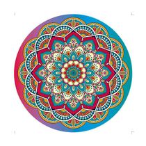 Puzzle circular 600 pecas - mandala - quebra cabeca - grow