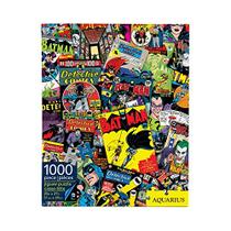 Puzzle DC Comics Batman (1000 Peças) - Licenciado - Sem Reflexos - Encaixe Preciso - 20 x 27 Pol