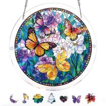 Puzzle de acrílico Suncatcher Window Hanging Butterflies 20cm