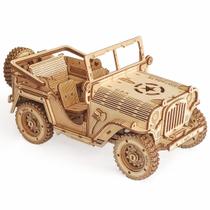 Puzzle de madeira i-Chony Wood Crafts Mechanical Off-Road Vehicle Puzzle de madeira i-Chony Wood Crafts Mechanical Off-Road Vehicle