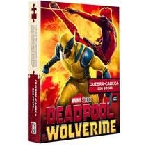 Puzzle Deadpool Wolverine 500 Peças Toyster Brinquedos Puzzle Deadpool Wolverine 500 Peças Toyster Brinquedos
