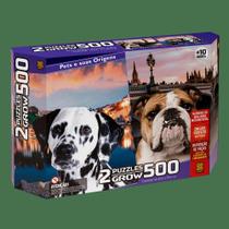 Puzzle Duplo Pets e Suas Origens 500 Peças