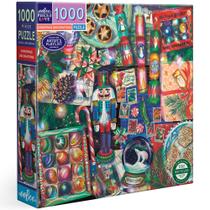 Puzzle eBoo Piece & Love Christmas Decorations 23" quadrados