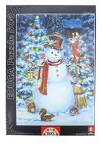 Puzzle Educa Snowman 500 peças com gráficos nítidos