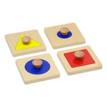 Puzzle Elite Montessori Thick Jumbo Knob de formato único/múltiplo Puzzle Elite Montessori Thick Jumbo Knob de formato único/múltiplo