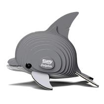 Puzzle EUGY Dolphin 3D ecológico de 25 peças para crianças a partir de 6 anos Puzzle EUGY Dolphin 3D ecológico de 25 peças para crianças a partir de 6 anos