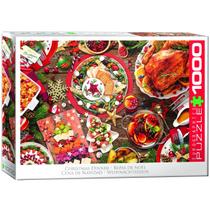 Puzzle EuroGraphics Jantar de Natal 1000 unidades 49x67cm Puzzle EuroGraphics Jantar de Natal 1000 unidades 49x67cm