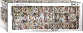 Puzzle EuroGraphics - O Teto da Capela Sistina (1000 Peças)