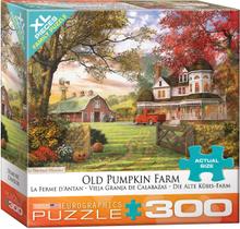 Puzzle EuroGraphics Vieja Granja de Calabazas 300 piezas