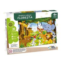 Puzzle Floresta em Mdf 30 Peças - Pais e Filhos Puzzle Floresta em Mdf 30 Peças - Pais e Filhos
