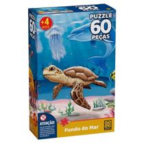 Puzzle Fundo Do Mar 60 Peças Grow