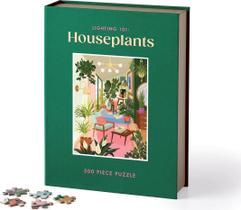 Puzzle Galison Lighting 101: Livro de 500 peças de plantas domésticas