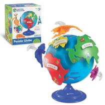 Puzzle Globe 14 Peças - Recursos de Aprendizagem para Crianças a partir de 3 Anos Puzzle Globe 14 Peças - Recursos de Aprendizagem para Crianças a partir de 3 Anos