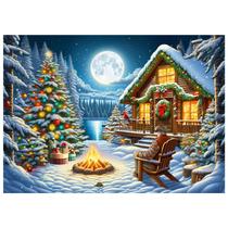 Puzzle Halovin, 500 peças, tema de Natal e inverno, 53x35 cm Puzzle Halovin, 500 peças, tema de Natal e inverno, 53x35 cm