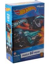 Puzzle Hot Wheels 60 Peças Grow