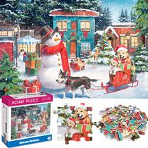 Puzzle KWYZ de 100 Peças - Natal para Crianças (4-10 anos)