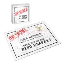 Puzzle Lillian Rose Gift Will You Be Our Ring Bearer White Puzzle Lillian Rose Gift Will You Be Our Ring Bearer White