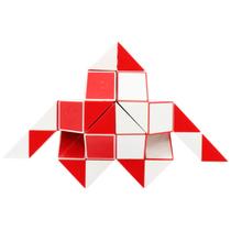 Puzzle Magic Snake Cube Twist Mipartebo 48 Wedges Red Puzzle Magic Snake Cube Twist Mipartebo 48 Wedges Red