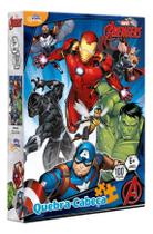 Puzzle Marvel Vingadores - Quebra-Cabeça 100 peças - Toyster